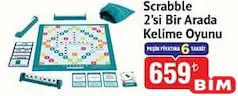 SCRABBLE 2'Sİ BİR ARADA KELİME OYUNU fiyat ve kampanya bilgisi